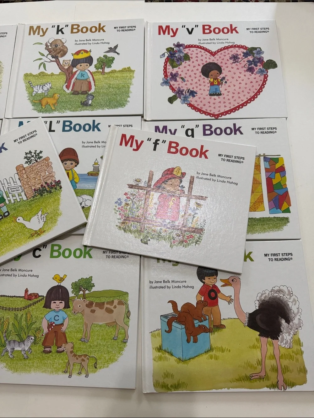 My First Steps to Reading 11 Books Replacement Set by Jane Moncure
